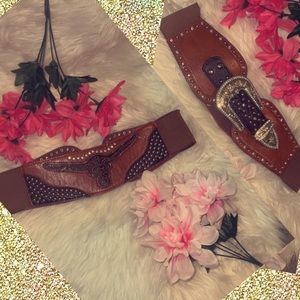 Texas Long Horn Rhinestone Western Belt